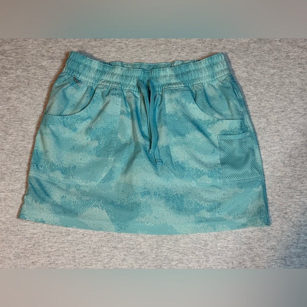 Columbia PFG‎ Pull-On Skort – Teal Tie-Dye 🌊